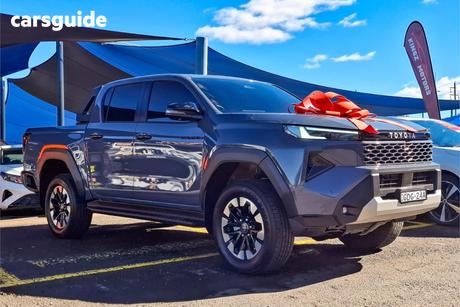Grey 2026 Toyota Hilux Double Cab Pick Up Sr5 48V (4X4)