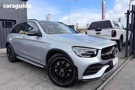 Silver 2022 Mercedes-Benz GLC300 Wagon 4Matic Amg Line Plus Edt