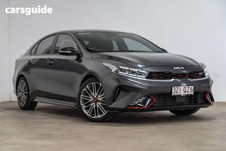 Grey 2021 Kia Cerato Sedan Gt