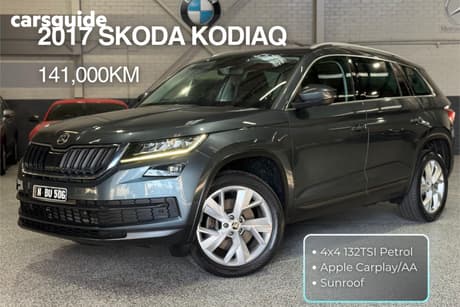 Blue 2017 Skoda Kodiaq Wagon 132 Tsi (4X4)