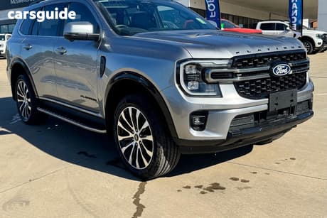 Silver 2026 Ford Everest Wagon Platinum (4Wd)