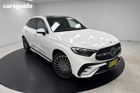 White 2024 Mercedes-Benz GLC300 Wagon 4Matic