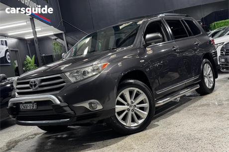 Grey 2013 Toyota Kluger Wagon Altitude (4X4)