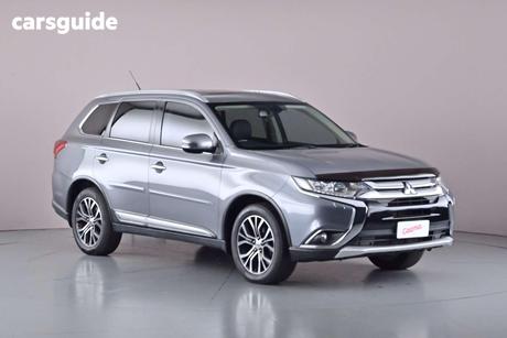 Grey 2015 Mitsubishi Outlander Wagon Exceed (4X4)
