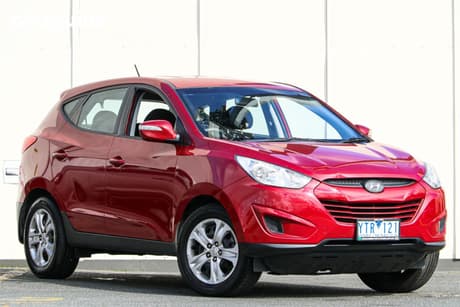 Red 2011 Hyundai IX35 Wagon Active (Fwd)
