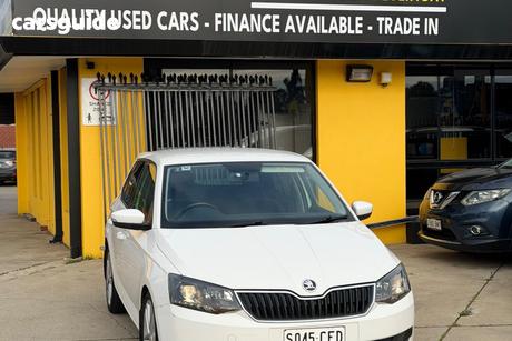 White 2016 Skoda Fabia Hatch 81 TSI NJ MY17
