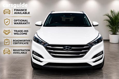 White 2016 Hyundai Tucson Wagon Active (Fwd)