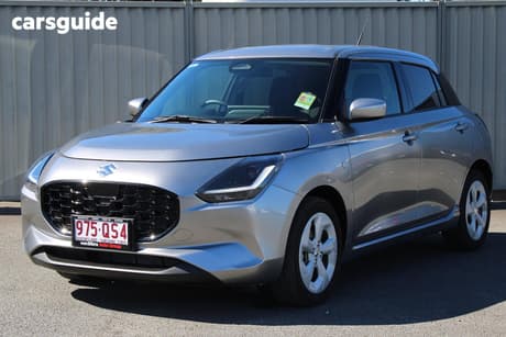 Silver 2024 Suzuki Swift Hatchback Hybrid Plus