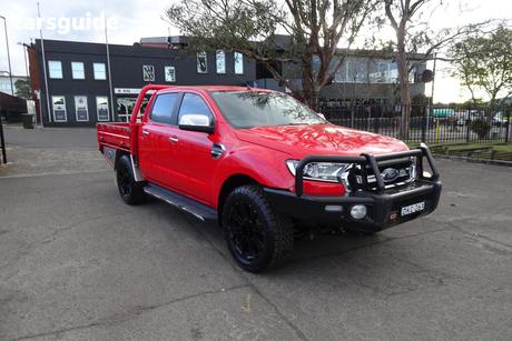 Red 2016 Ford Ranger Dual Cab Utility Xlt 3.2 (4X4)