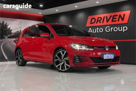 Red 2019 Volkswagen Golf Hatchback Gti