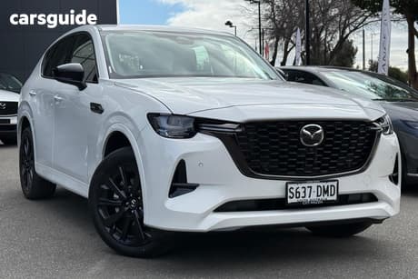 White 2026 Mazda CX-60 Wagon D50E Gt Hybrid