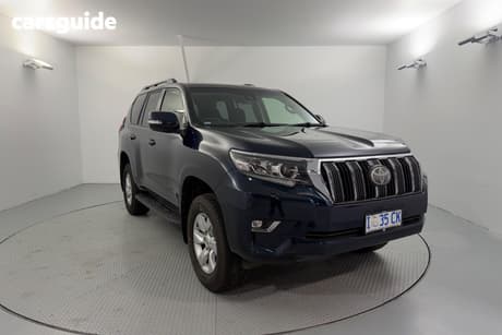 Blue 2019 Toyota Landcruiser Prado Wagon Gxl (4X4)