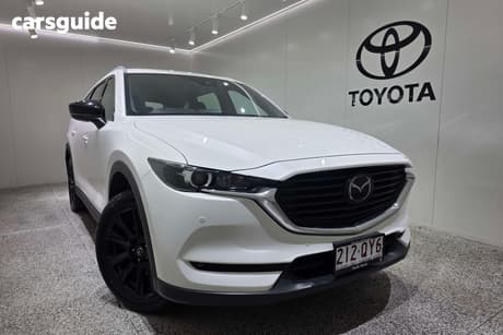White 2021 Mazda CX-8 Wagon Touring Sp (Fwd)