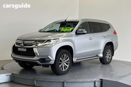 Silver 2018 Mitsubishi Pajero Sport Wagon Glx (4X4) 5 Seat