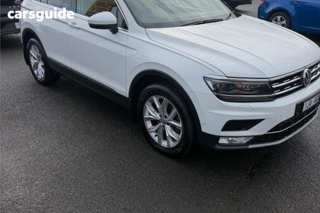 White 2016 Volkswagen Tiguan Wagon 140 Tdi Highline
