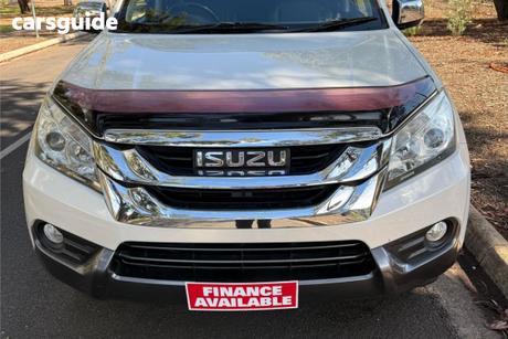 White 2014 Isuzu MU-X Wagon Ls-T (4X4)