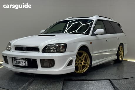 White 1999 Subaru Legacy SUV TOURING WAGON GT-B E TUNE 5DR WAGON 4SP AUTO 2.0TT