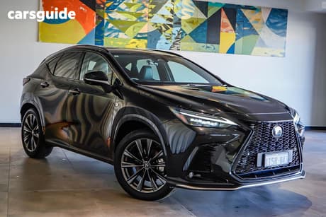 Black 2025 Lexus NX350 Wagon F Sport Awd