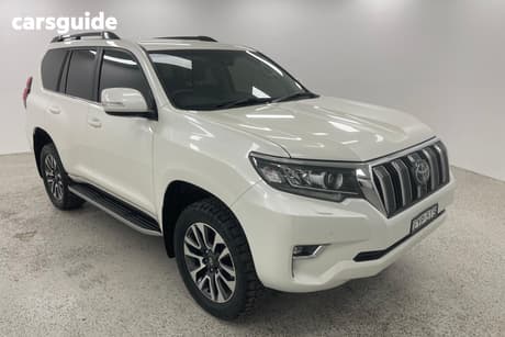 White 2023 Toyota Landcruiser Prado Wagon Vx