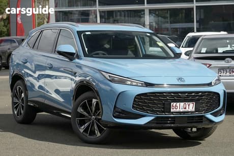 Blue 2025 MG HS SUV