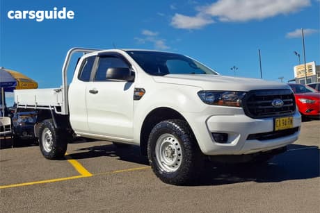 White 2018 Ford Ranger Super Cab Chassis Xl 3.2 (4X4)