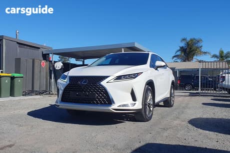 White 2021 Lexus RX350L Wagon Sports Luxury (Awd)