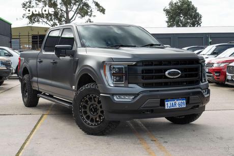 Grey 2024 Ford F150 Double Cab Pick Up Lariat Lwb (4Wd)