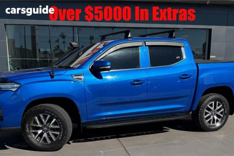 Blue 2022 LDV T60 Double Cab Utility Max Pro (4X4)