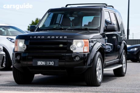 Black 2009 Land Rover Discovery 3 Wagon Se