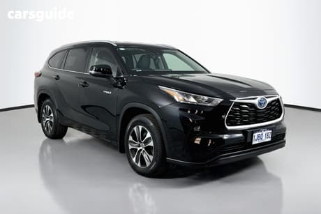 Black 2025 Toyota Kluger Wagon Gxl Hybrid Awd