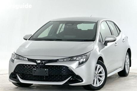 Silver 2023 Toyota Corolla Hatchback Ascent Sport