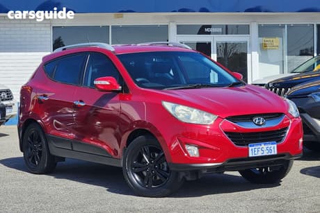 Red 2013 Hyundai IX35 Wagon Elite (Awd)