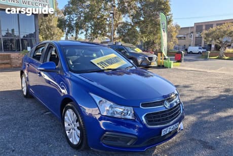 Blue 2016 Holden Cruze Sportswagon Cd