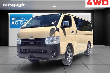 Beige 2025 Toyota HiAce Commercial SUPER GL 2.8L DIESEL CAMPERVAN, LIKE NEW
