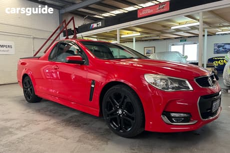 Red 2017 Holden UTE Utility Sv6