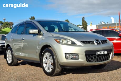 Silver 2008 Mazda CX-7 Wagon Luxury (4X4)