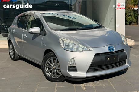 Silver 2012 Toyota Prius C Hatchback Hybrid