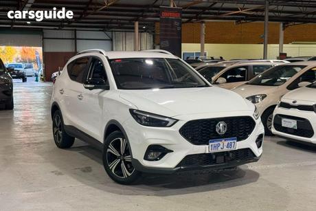 White 2022 MG ZST Wagon Excite