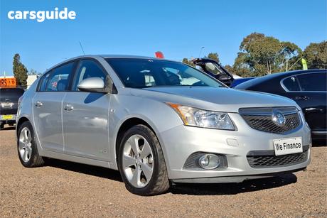 Silver 2013 Holden Cruze Hatchback Equipe