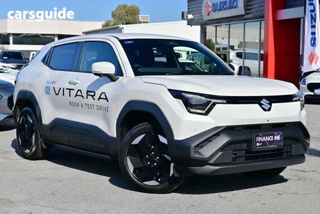 White 2026 Suzuki E-Vitara Wagon Motion 49Kwh