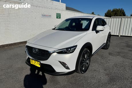 White 2015 Mazda CX-3 Wagon Akari (Awd)