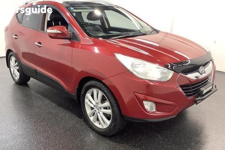Red 2010 Hyundai IX35 Wagon Highlander (Awd)