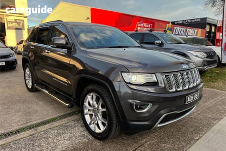 Grey 2014 Jeep Grand Cherokee Wagon Limited (4X4)