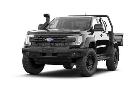 Black 2025 Ford Ranger Dual Cab Chassis Super Duty (4X4)