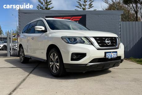 White 2018 Nissan Pathfinder Wagon St Hybrid (4X2)