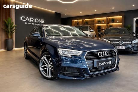 Blue 2018 Audi A3 Sedan 1.4 Tfsi Cod
