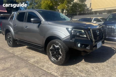 Grey 2022 Nissan Navara Dual Cab Pick-up St-X (4X4) Leather/Sunroof