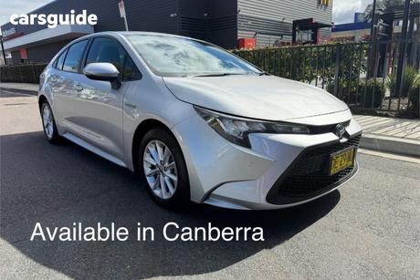 Silver 2022 Toyota Corolla Sedan Ascent Sport Hybrid