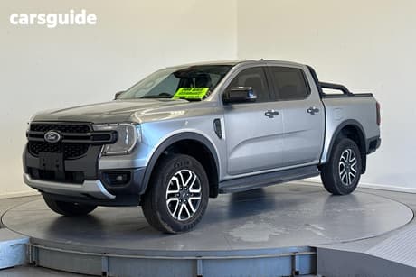 Silver 2022 Ford Ranger Double Cab Pick Up Sport 2.0 (4X4)
