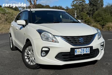 White 2022 Suzuki Baleno Hatchback Gl